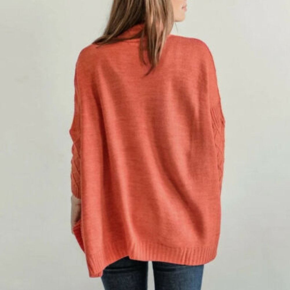 Mer Sea Libson Traveler Sweater Lattice Front OSFM - Picture 5 of 12